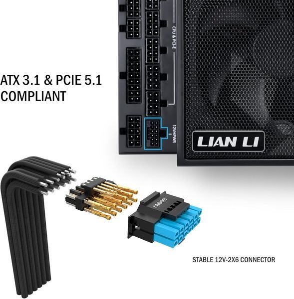 Блок живлення Lian Li EDGE1300 Black (G9P.EG1300.BE00.EU) 616209ua фото