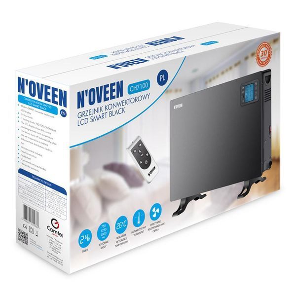 Обогреватель N'oveen CH7100 LCD SMART Black 322260 фото