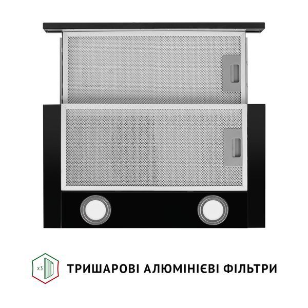 Вытяжка телескопическая Perfelli TL 502 BL LED 627982ua фото