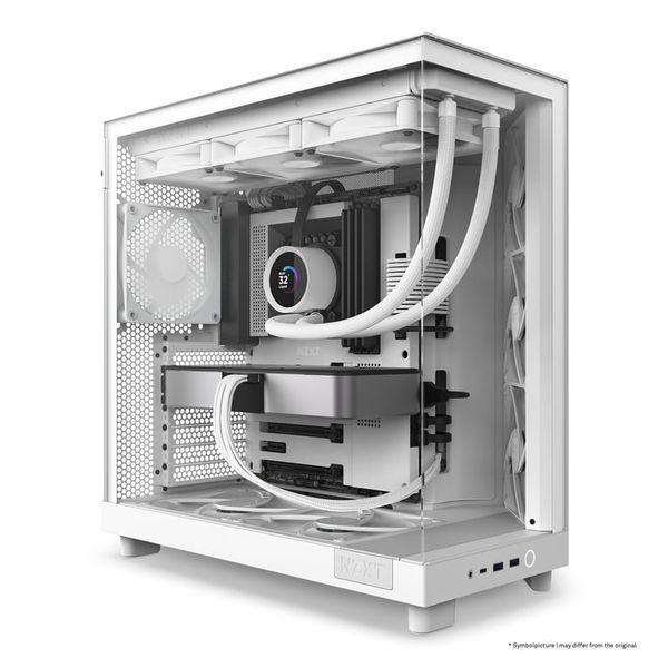Корпус NZXT H6 Flow White (CC-H61FW-01) 507117ua фото