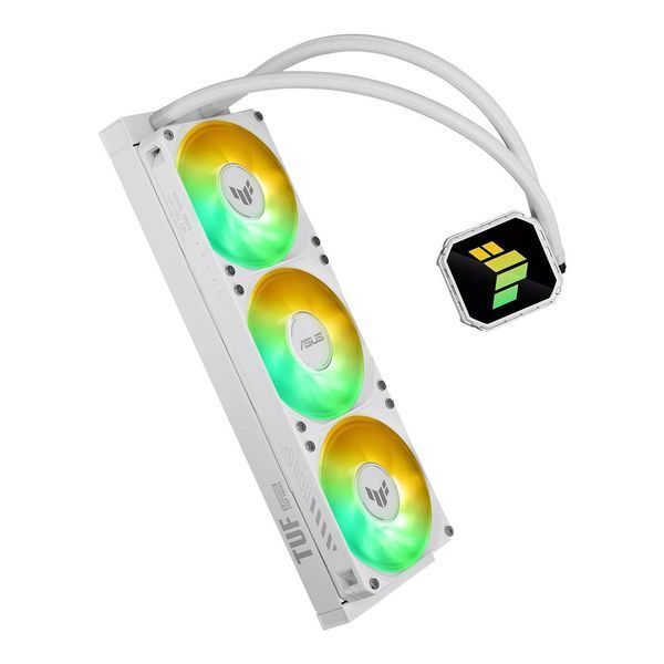 Водяное охлаждение Asus TUF Gaming LC III 360 ARGB White Edition (90RC0192-B0EAY0) 619115ua фото