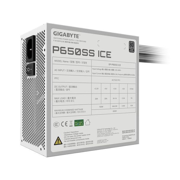 Блок живлення Gigabyte P650SS ICE (GP-P650SS ICE) 570434ua фото