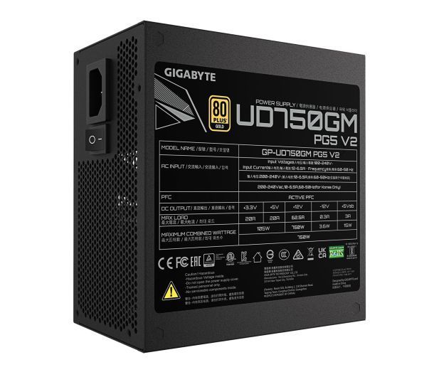 Блок живлення Gigabyte UD750GM PG5 V2 750W (GP-UD750GM PG5 V2) 614878ua фото