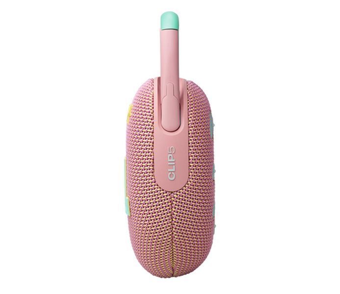 Портативна колонка JBL Clip 5 Pink (JBLCLIP5PINK) 514247ua фото