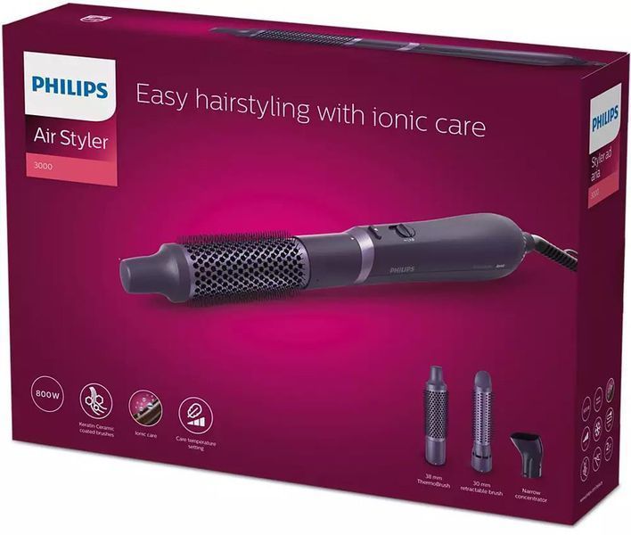 Фен-щітка Philips BHA305/00 465175ua фото