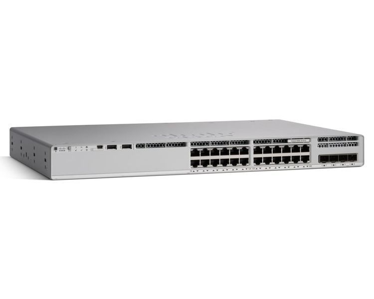 Комутатор керований рівня 3 Cisco C9200L-24P-4G-E 518566ua фото