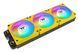Вентилятор Thermaltake CT140 EX Reverse ARGB Sync 3-Pack Yellow (CL-F227-PL14BB-A) 618919 фото 2