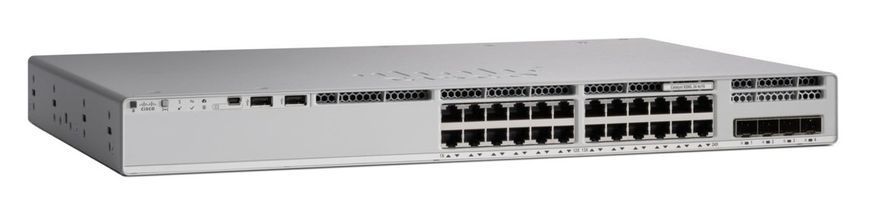 Комутатор керований рівня 3 Cisco C9200L-24P-4G-E 518566ua фото