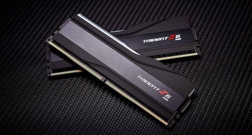 Память для настольных компьютеров G.Skill 32 GB (2x16GB) DDR5 6400 MHz Trident Z5 RGB Black (F5-6400J3239G16GX2-TZ5RK) 458384ua фото