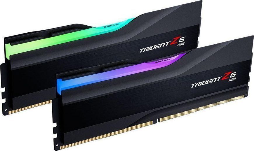 Память для настольных компьютеров G.Skill 32 GB (2x16GB) DDR5 6400 MHz Trident Z5 RGB Black (F5-6400J3239G16GX2-TZ5RK) 458384ua фото