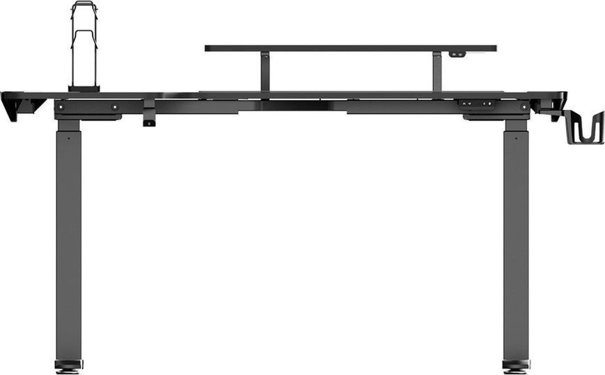 Геймерский игровой стол Ultradesk Winger Black (UDESK-WI-BKA/BKB) 556292 фото