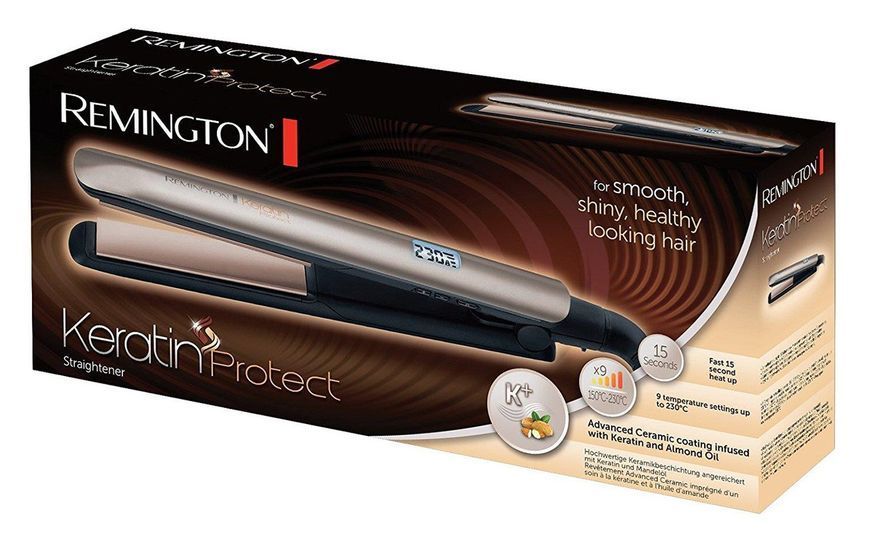 Випрямляч для волосся Remington Keratin Protect S8540 303623ua фото