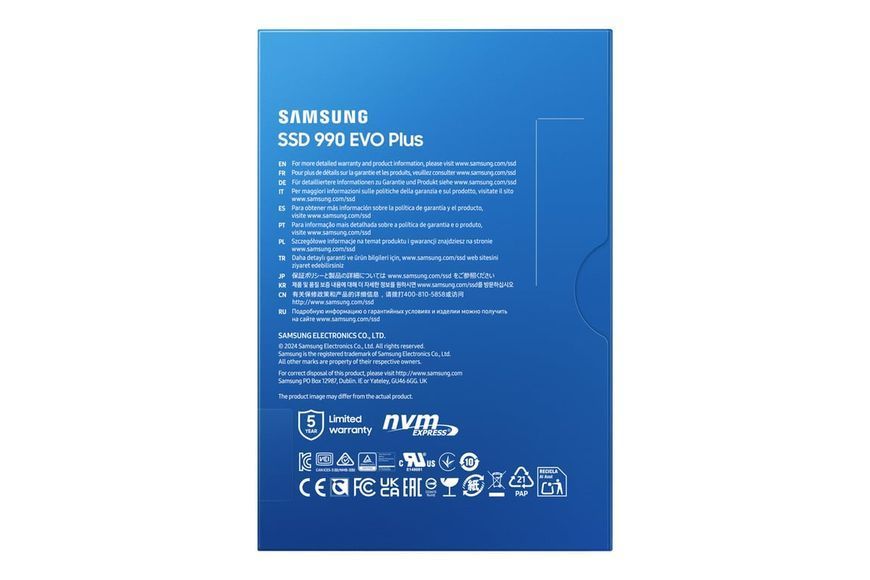 SSD накопитель Samsung 990 Evo Plus 2 TB (MZ-V9S2T0BW) 531129ua фото