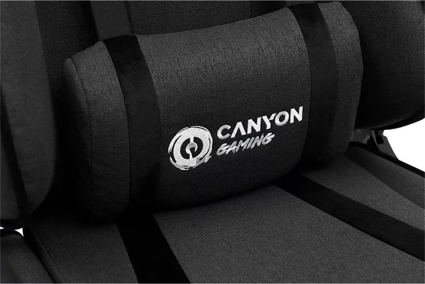 Компьютерное кресло для геймера Canyon Crest FCH01 Fabric Grey (CNS-FCH01) 615223 фото