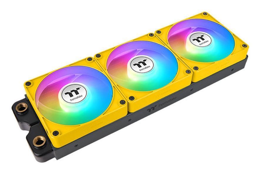 Вентилятор Thermaltake CT140 EX Reverse ARGB Sync 3-Pack Yellow (CL-F227-PL14BB-A) 618919 фото