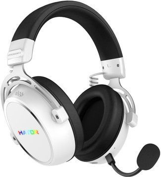 Наушники с микрофоном Hator Hypergang 3 Wireless White (ESH56) 608429ua фото