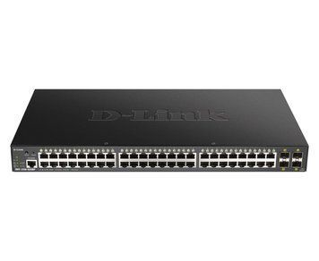 Коммутатор управляемый уровня 2 D-Link DGS-1250-52XMP 518372ua фото