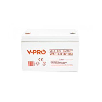 Аккумулятор для ИБП Volt Polska 12V 110Ah GEL VPRO (6AKUGEL110) 514568 фото