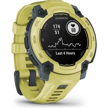 Смарт-часы Garmin Instinct E 45mm Electric Lime with Electric Lime Band (010-02933-01) 612675 фото