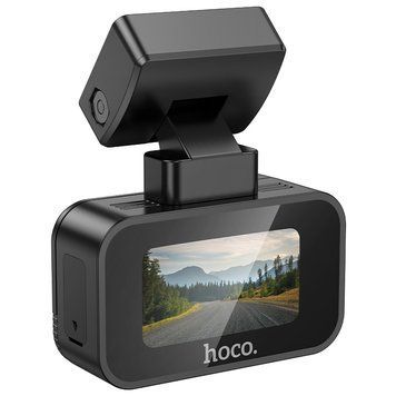 Автомобильный видеорегистратор Hoco DV10 Mini Screen Dashcam Black 626943ua фото