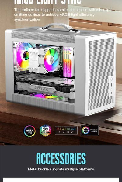 Воздушное охлаждение GameMax Gamma 90 WH 630767ua фото