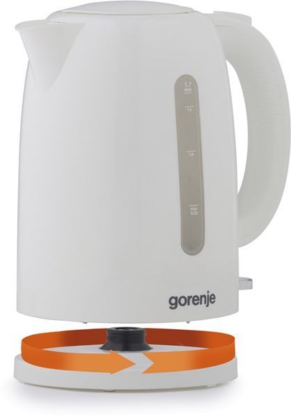 Електрочайник Gorenje K17W 622872ua фото