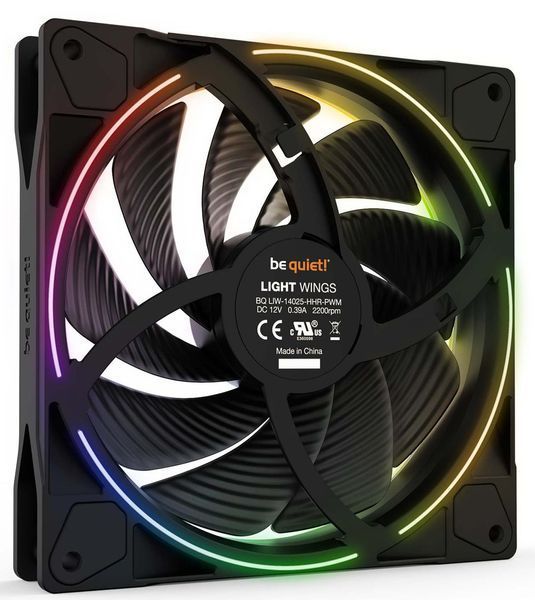 Вентилятор be quiet! Light Wings 140mm PWM High-Speed 3 pack (BL079) 355977 фото