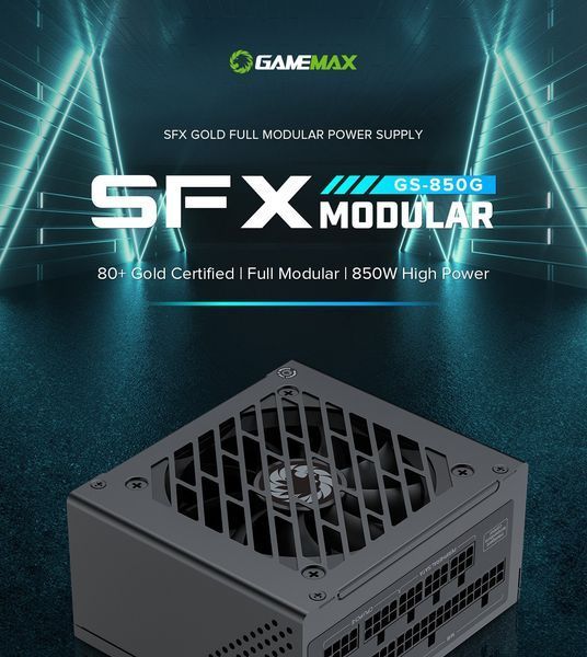 Блок питания GameMax GS-850G Black 627755ua фото