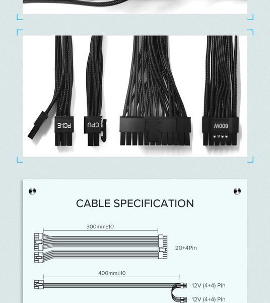 Блок питания GameMax GS-850G Black 627755ua фото