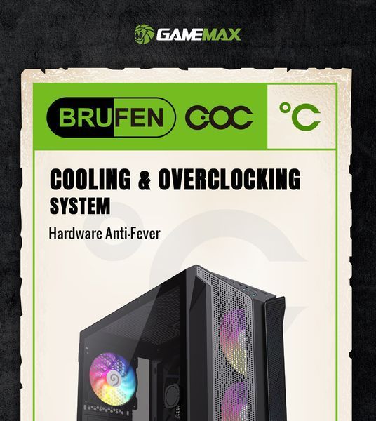 Корпус GameMax Brufen COC 628288ua фото