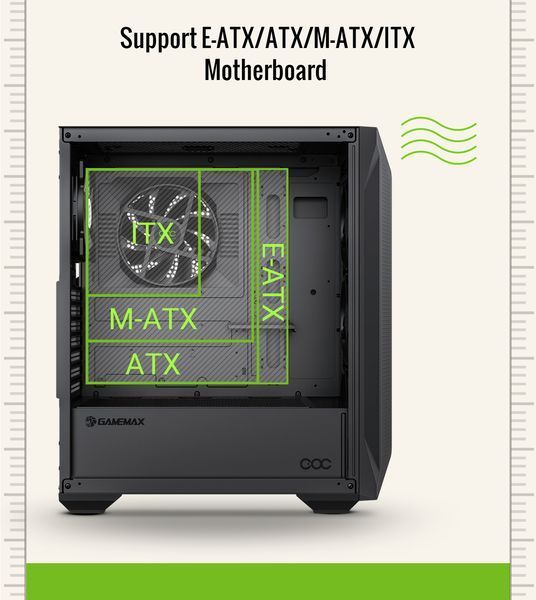 Корпус GameMax Brufen COC 628288ua фото