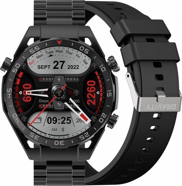 Смарт-часы Gravity GT13-1 Black 621746 фото