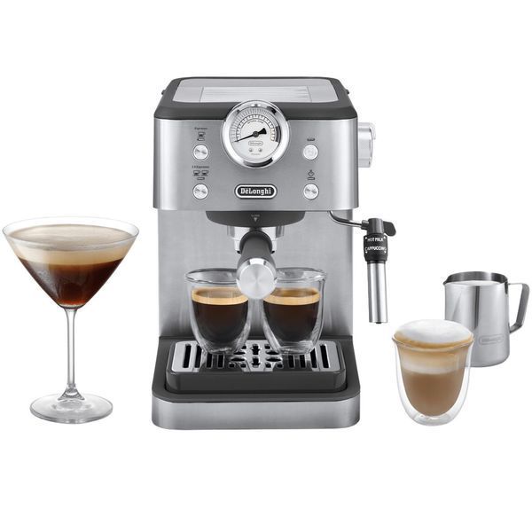 Рожковая кофеварка эспрессо Delonghi Linea Classic EM450.M 617585ua фото