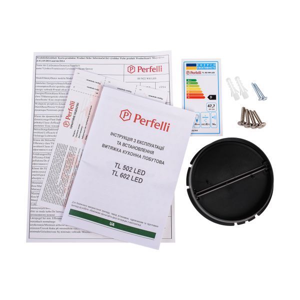 Вытяжка телескопическая Perfelli TL 502 WH LED 627983ua фото