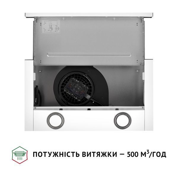 Вытяжка телескопическая Perfelli TL 502 WH LED 627983ua фото