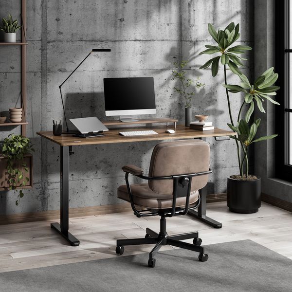 Геймерський ігровий стіл Sense7 Nojo Light 140x70 Dark Brown 619200 фото