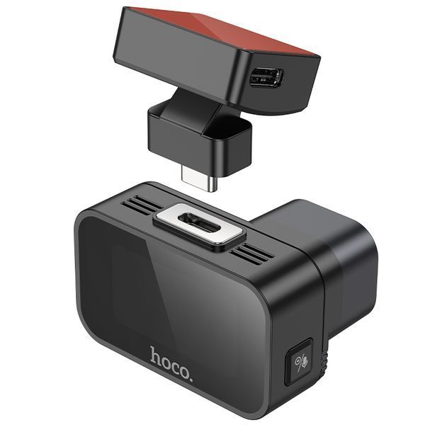 Автомобільний відеореєстратор Hoco DV10 Mini Screen Dashcam Black 626943ua фото