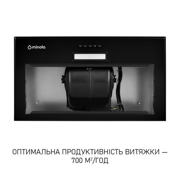Витяжка вбудована Minola HBI 5214 BLF 700 LED 627859ua фото