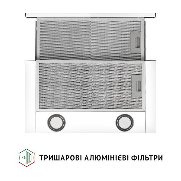 Вытяжка телескопическая Perfelli TL 502 WH LED 627983ua фото