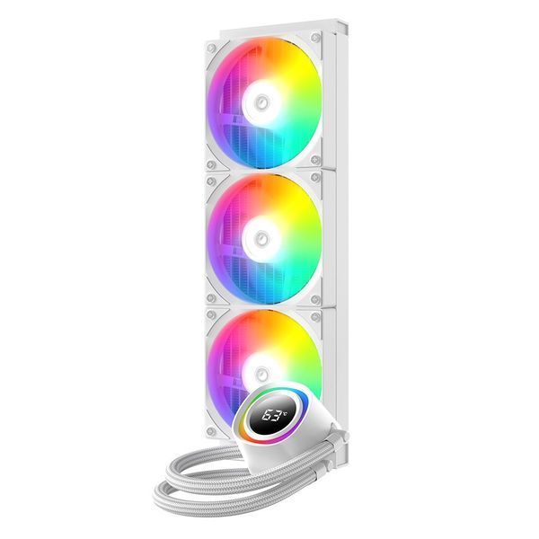 Водяное охлаждение ID-Cooling FX360 TD White 622772ua фото