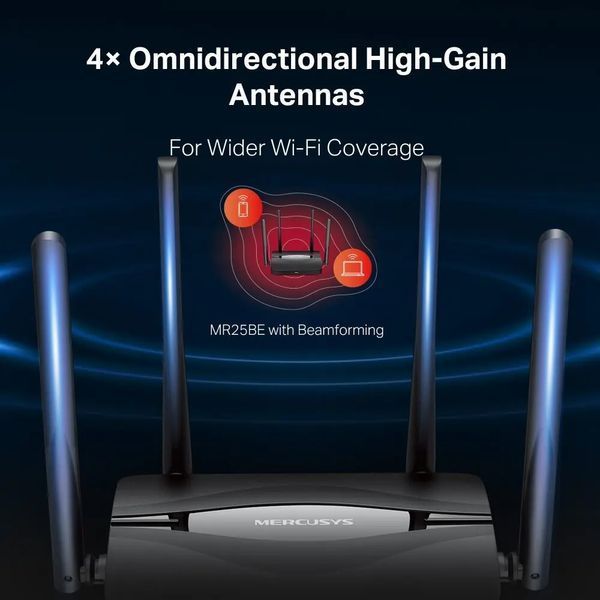 Wi-Fi-маршрутизатор Mercusys MR25BE 585068ua фото