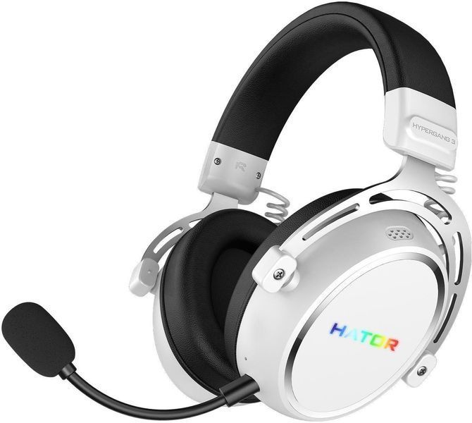 Наушники с микрофоном Hator Hypergang 3 Wireless White (ESH56) 608429ua фото