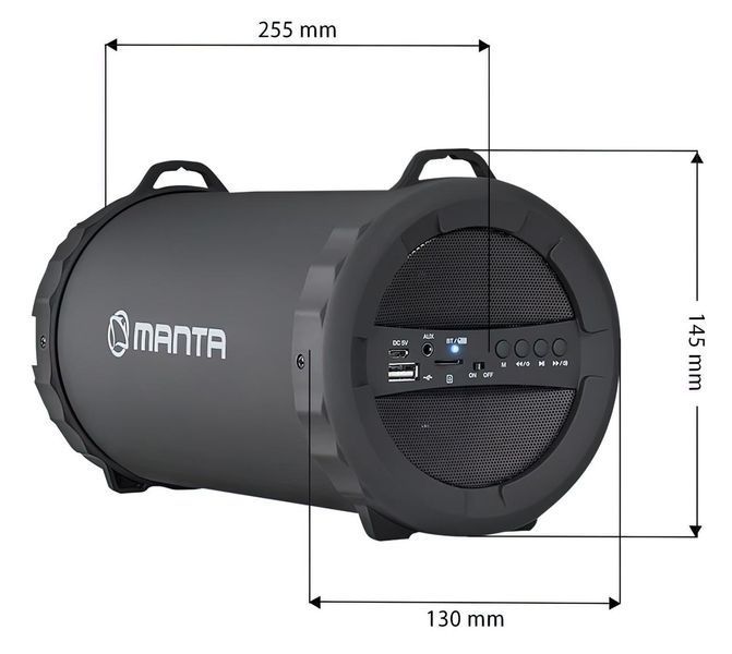 Портативна колонка Manta SPK204FM 154562 фото