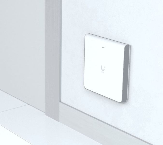 Бездротовий маршрутизатор (роутер) Ubiquiti UniFi 6 Enterprise In-Wall (U6-Enterprise-IW) 510032ua фото