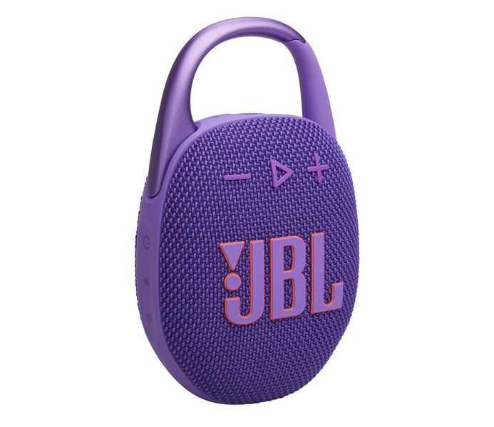 Портативна колонка JBL Clip 5 Purple (JBLCLIP5PUR) 514248ua фото