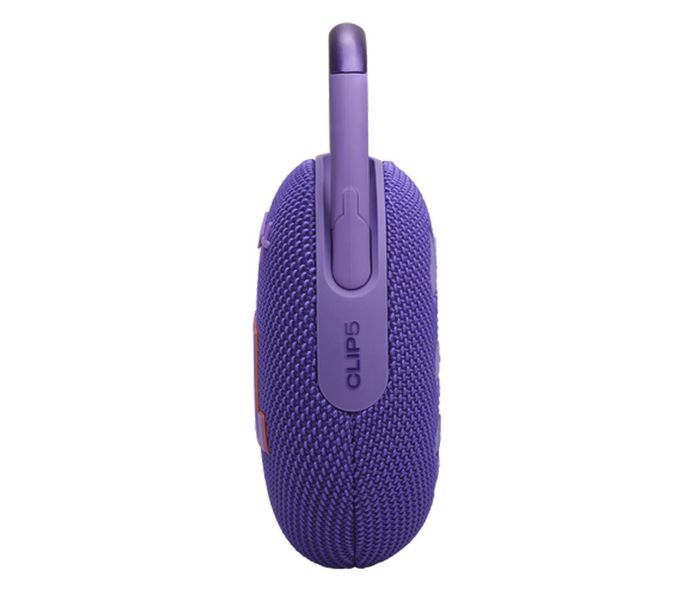 Портативна колонка JBL Clip 5 Purple (JBLCLIP5PUR) 514248ua фото
