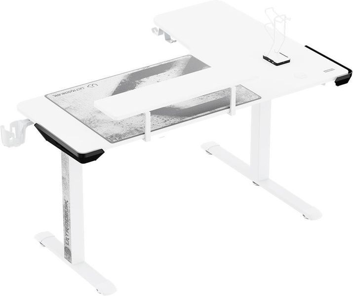 Геймерський ігровий стіл Ultradesk Winger White 510505 фото