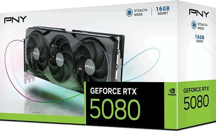 Відеокарта PNY GeForce RTX 5080 Triple Fan (VCG508016TFXPB1) 619074 фото
