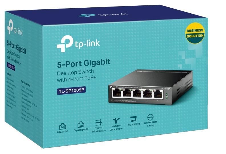 Коммутатор неуправляемый TP-Link TL-SG1005P 461784ua фото