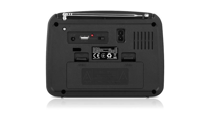 Радіоприймач Real-El X-520 Black (EL121800006) 580246ua фото